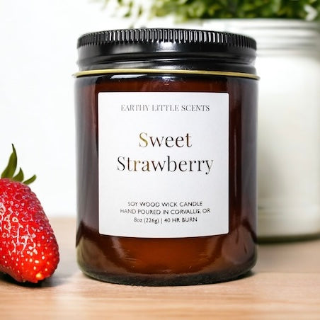 Sweet Strawberry Candle