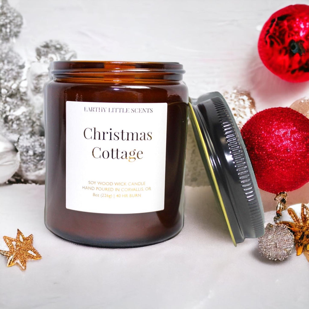 Christmas Cottage Candle