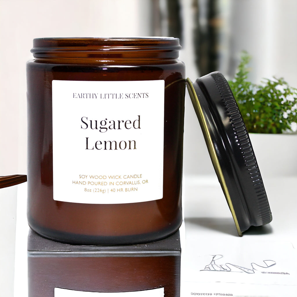 Sugared Lemon Candle
